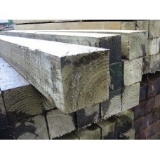 1.8m x 100mm x 100mm treated softwood post