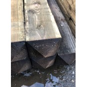 175mm x 175mm pressure treated softwood post (2)