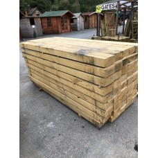 Oak Landscape sleepers 2.4m x 200mm x 100mm