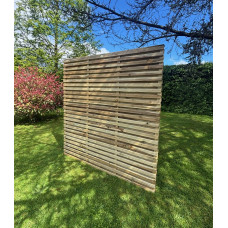 Double Slatted Panel 1.8m x 1.8m
