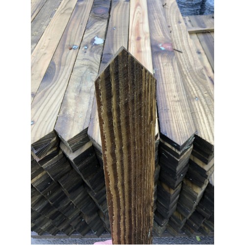 Picket pale 1.2m 75 x 22 pointed top