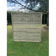 Single Slatted Panel 1.8m x 1.8m