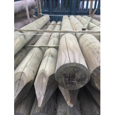 2.4m x 150mm Round Pole