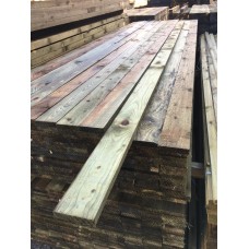 3.6m x 100mm x 22mm treated softwood board