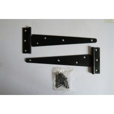Light Tee Hinge 152mm Black 