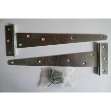 Medium Tee Hinge 304mm Bright Zinc Plated