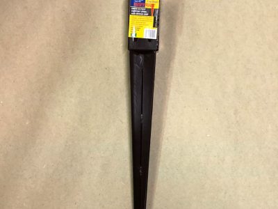 Drive in post support 75mm x 75mm x 600mm with Wedge grip