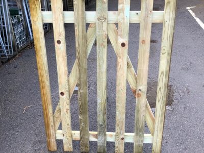 Picket Gate Treated Softwood 4' / 1220mm