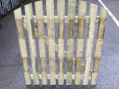 Curved Wicket Gate Treated Softwood 3' / 915mm
